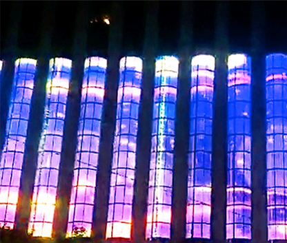 內(nèi)蒙呼和浩特天元商廈樓體亮化